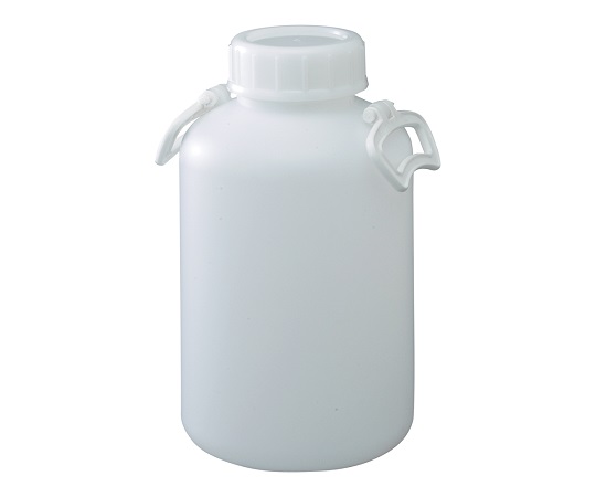 AS ONE 4-5323-12 KH Container Specialized Bottle Wide-Mouth with Handle (10L, PE (Polyethylene))