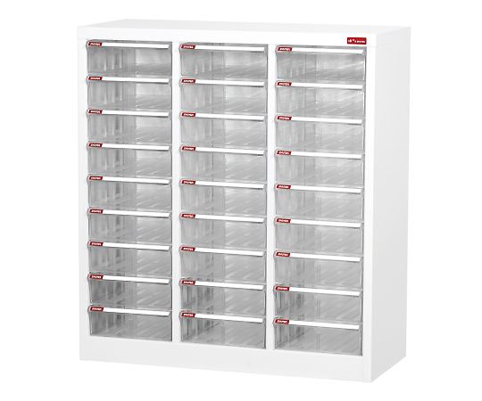 SHUTER A4-327H Robust Letter Case (27 drawers, steel, polystyrene, 343 x 800 x 880mm)