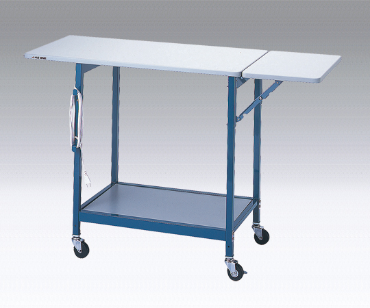 AS ONE 3-4038-02 AW New Lab Bench With Auxiliary Top Panel Type (casters φ65mm urethane, 1200 x 600 x 800mm)