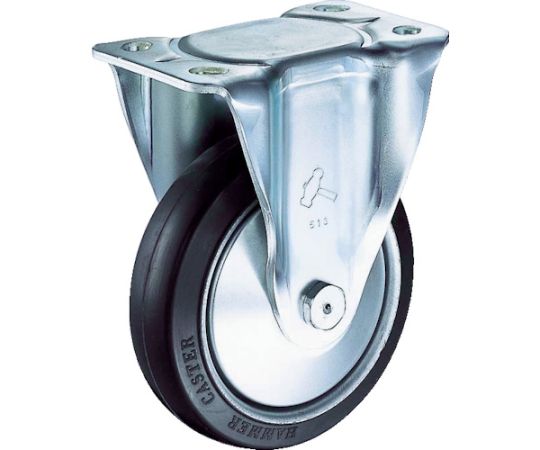 HAMMER CASTER 520SRRB150 S Series 520 Type Fixed rubber B car 150mm (allowable load 306kgf)