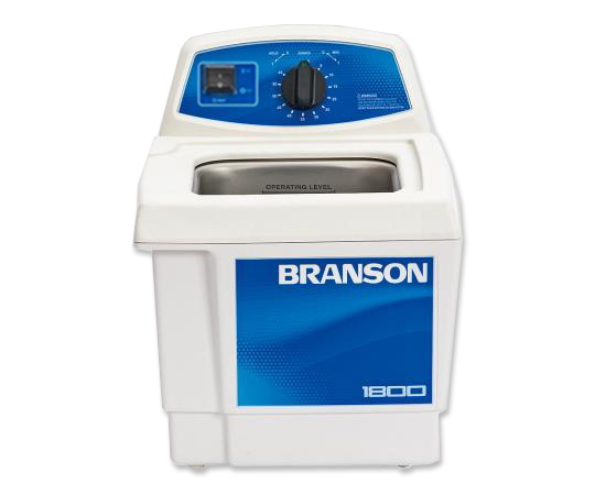 Bể rửa siêu âm có gia nhiệt (1.9L, 40 kHz, 251 x 302 x 303mm) Branson Ultrasonics, Emerson Japan M1800H-J