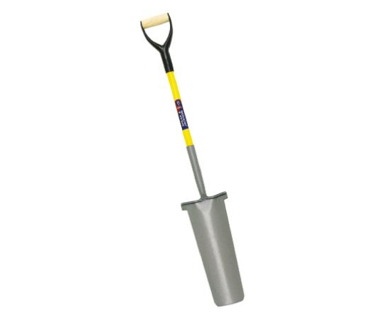 Spear & Jackson 2753TFL Newcastle Drainer Shovel and Fibreglass Handle (405 x 105 mm)