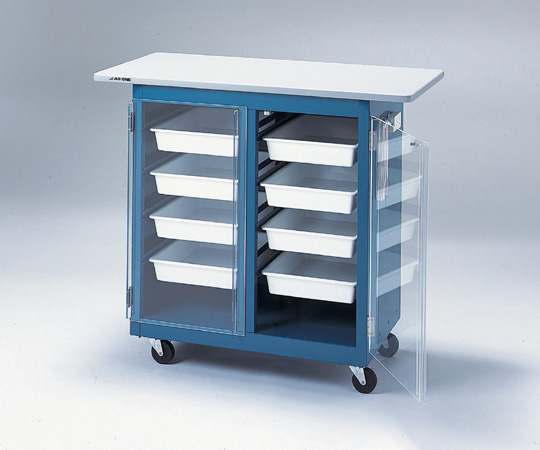 AS ONE 3-4039-01 B-SB New Lab Bench Type (Glass ware implement, sample bottle, etc.caster φ65mm, 900 x 450 x 800mm)