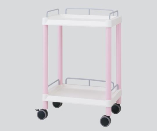 NAVIS ME11E Mobile Easy Cart (With Guard Frame, without Drawer, 2 Stages. PP (polypropylene), ABS, 532 x 368 x 819mm)