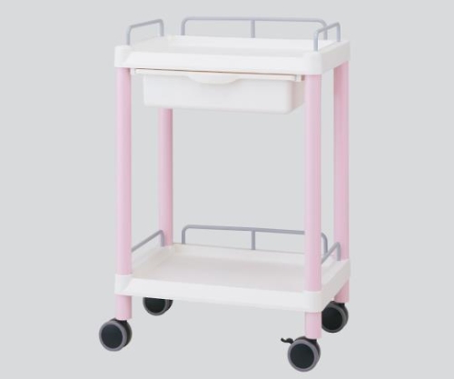 NAVIS ME11EH Mobile Easy Cart (With Guard Frame with Drawer 2 Stages, PP (polypropylene), ABS, 532 x 368 x 819mm)