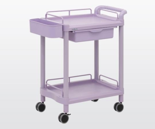 NAVIS MP61AP Mobile Pocket Cart (With Drawer) 2 Stages (PP (polypropylene), ABS, 650 x 410 x 838mm)