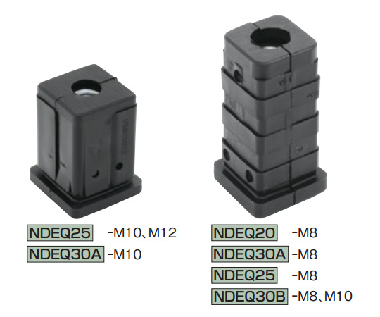 Imao NDEQ30B-M10 End Cap for square pipe