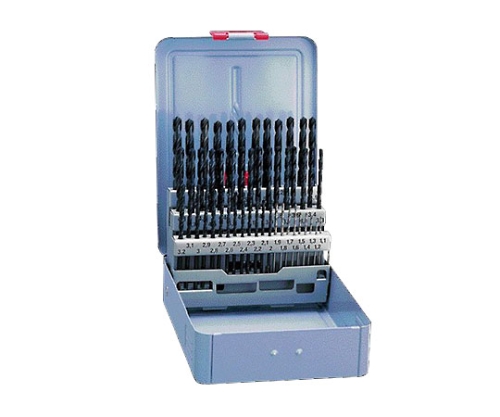 NACHI SET50 Drill Set 50 pieces Set for iron works (HSS (high-speed steel), Helix Angle 26 to 32o, 50pcs/pk)