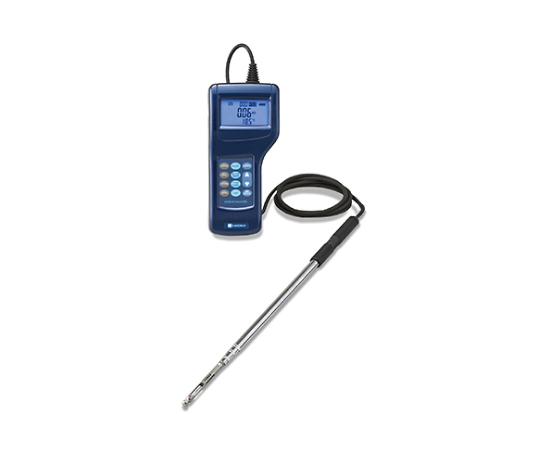 KANOMAX JAPAN 6035-B0 Anemomaster Standard (With Pressure) Stretchable Directional Probe/Measurement Item: Wind Velocity, Wind Temperature/With Certificate)