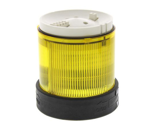 Schneider Electric XVBC2B8 Harmony XVB Beacon Unit (Yellow LED, Steady Light Effect, 24 VAC/DC)