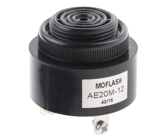 Còi báo hiệu (43mm, 12 VDC, 95dB) Moflash AE20M-12