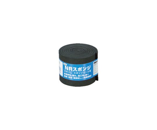 Hikari KSNR-10053 Sponge Roll (black, Natural rubber (NR), 3 x 50 x 1000m)