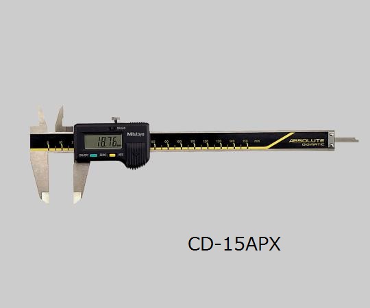 AS ONE 8-171-11-20 CD-15APX Digimatic Caliper (With Calibration Certificate) (0 - 150mm, 0.01mm)
