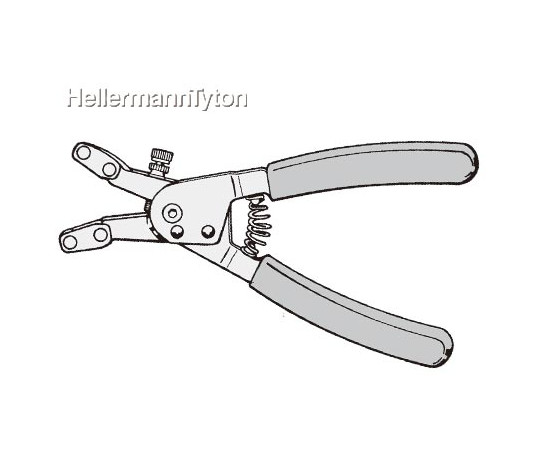 Dụng cụ kẹp ống cầm tay HellermannTyton ASNP2-22