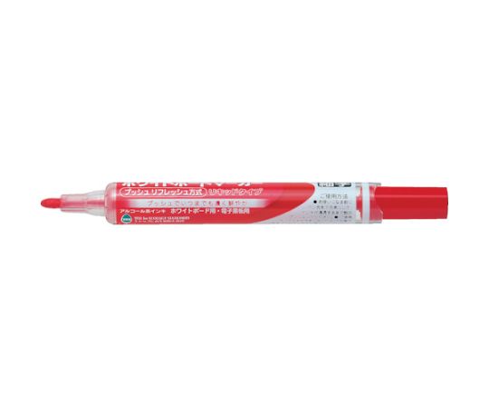 PENTEL EMWLS-B-10P Whiteboard Marker Thin Letter Red (16 x 135mm, 10pcs)