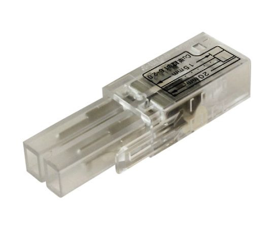 NICHIFU NPJM P01-2P Mini Plug Joint Connector (transparent, M2, φ1.6 ~ 2.0mm)