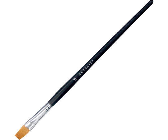 AKASHIYA GAF#15S Art Sable Flat Brush No.15 (15 x 263 x 12.8mm)
