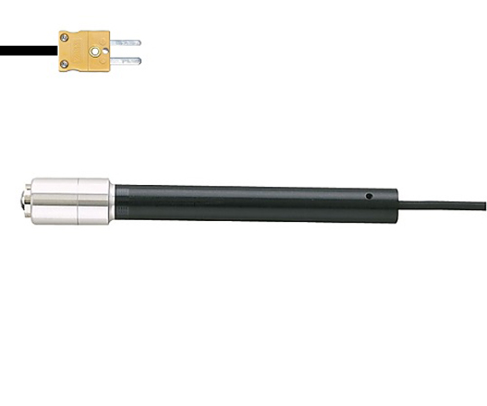 Sato Keiryoki Mfg MC-K7301 K Thermocouple Sensor For Static Surface (Medium Temperature) (0-600oC, φ25 x 40mm, 1.5m)
