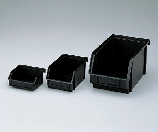 ACHILLES KB-1B Conductive Parts Box (Carbon-included PP (polypropylene), 90 x 100 x 50mm)