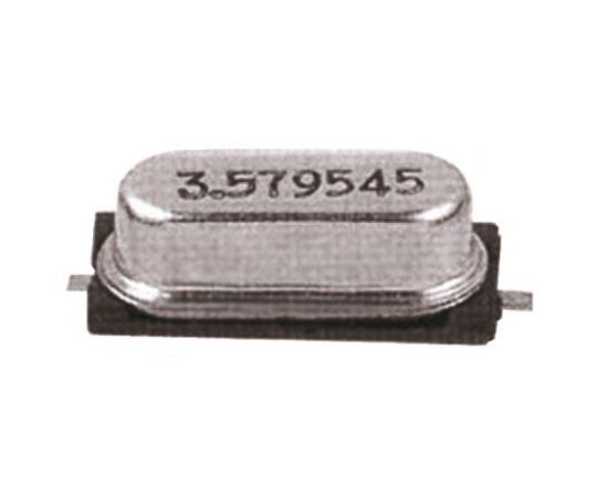 AKER CAA-25.000-18-3050-X AKER 25MHz Crystal (+/-30ppm HC-49-US SMD, 2-Pin,13.5 x 4.8 x 4.6mm)