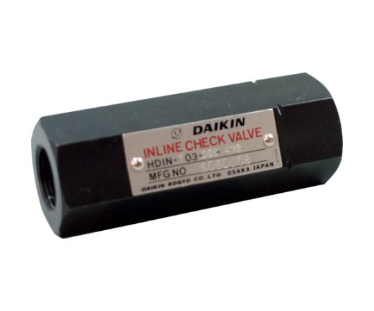 DAIKIN INDUSTRIES HDIN-T10-05 Inline check valve (Rc1/4, 20.5Mpa, 190L/min)
