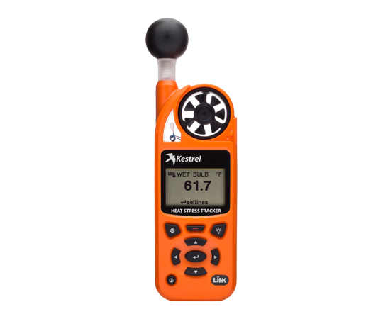 Kestrel 5400 Combined Instrument temperature, humidity, air pressure, wind speed, WBGT (0.6-40m/s, -29 - 70oC, 5-95%, 700-1100hPa)