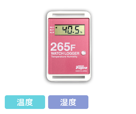 Thiết bị ghi dữ liệu nhiệt độ/ độ ẩm (màu đỏ, -40 - +80oC, 0 - 99%, 16000 dữ liệu) Fujita Electric Works KT-265F/R