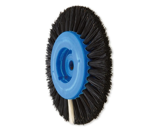 Bàn chải bánh xe (lông lợn, màu đen, lõi nhựa, 6mm, 3600rpm, 3pcs) Minimo NA5804