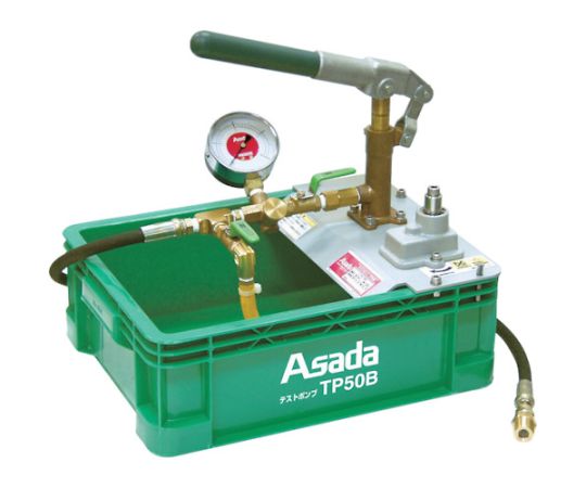 Bơm kiểm tra rò rỉ áp suất đường ống (4MPa, 3.5 L/min, 16mL/ lần) ASADA TP50B