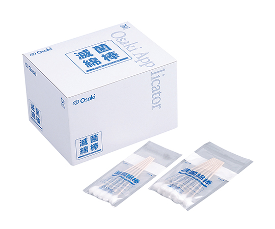 Osaki Medical 33149 Sterilized Osaki Cotton (4mm x 150mm, 3pcs/pack (200 bags))