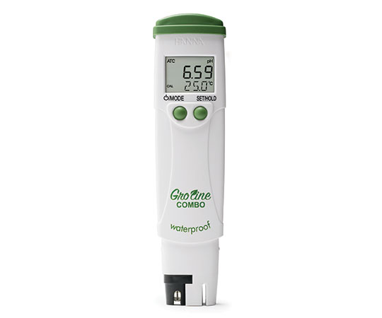 Máy đo pH và EC cho nông nghiệp và thủy canh GroLine Combo (pH/0.00 - 14.00 pH, EC/0.00 - 6.00 mS/cm, nhiệt độ/0.0 to 60.0oC) Hanna Instruments HI98131