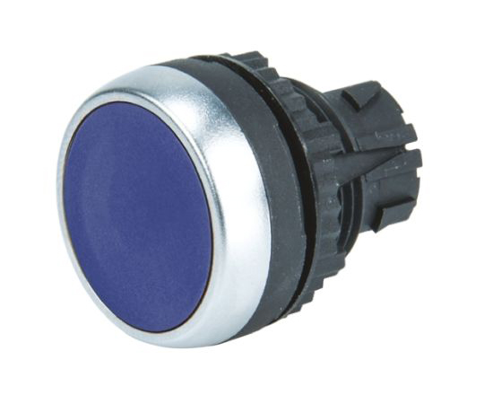 BACO L21AA06 Blue Push Button Head (Spring Return, 22mm Cutout)