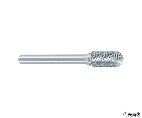 SUPER TOOL SB2C06 Carbide Bar Shank Diameter 6mm Round tip Cylindrical double sheet Blade (9.5 x 19.0 x 6mm)