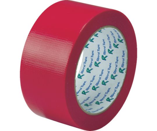 RINREI WAX EF674-50X25-RD PE Packaging Tape (red, 50mm x 25m)