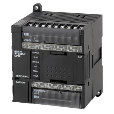 Bộ lập trình (20 inputs/outputs) OMRON CP1L-L20DT-D