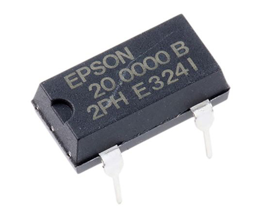 SEIKO EPSON Q3204DC21000500 Epson, 20 MHz XO Oscillator, +/-50ppm CMOS, 4-Pin PDIP