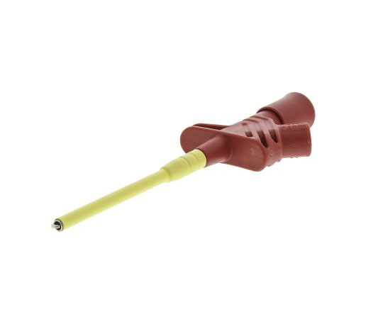 Hirschmann Test & Measurement 972309101 Hook Clip Socket (red, 20A, 1000V AC/DC, 126mm)