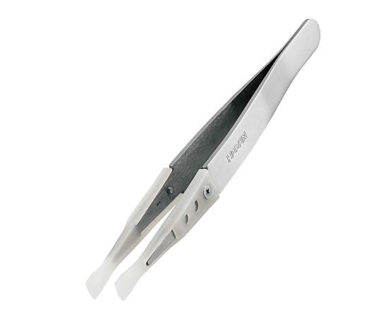HOZAN TOOL INDUSTRIAL P-645-N Non-Adhesive Tip Tweezers (white, 125mm)