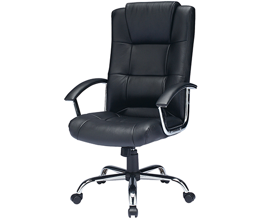 SANWA SUPPLY SNC-L7K Leather Chair W320 x D780 x H650mm