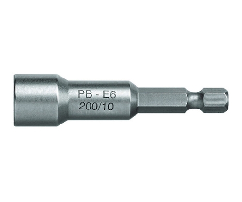 PB Swiss Tools E6.200/13 Socket Bit 1/4 inch (φ18.5mm x 60mm)