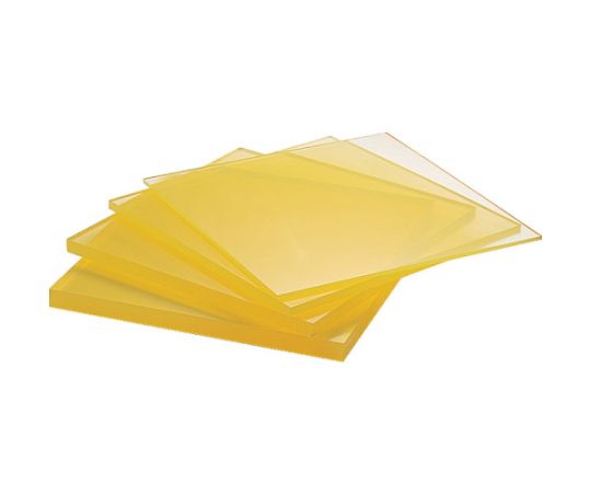 TRUSCO NAKAYAMA OUS-15-05 Urethane rubber plate (Yellow, 500 x 500 x 15mm)