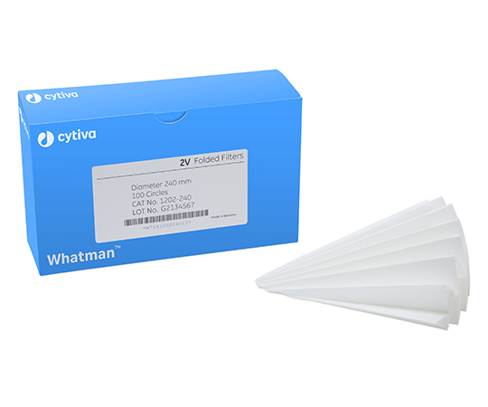 Cytiva (Whatman) 1202-240 Qualitative Filter Paper Round Grade (JISP3801, 0.19mm, 8μm, 1 box (100pcs))