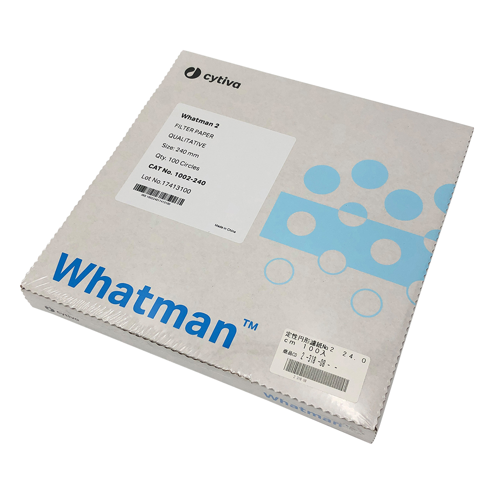 Cytiva (Whatman) 1002-240 Qualitative Filter Paper Round (JISP3801, 0.19mm, 8μm, 24cm, 1 box (100pcs))