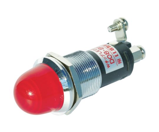 SAKAZUME ELECTRIC DO8-B6M-AC/DC24V-R/R Replaceable LED indicator lamp (AC/DC24V connection) (Red, Φ16mm)