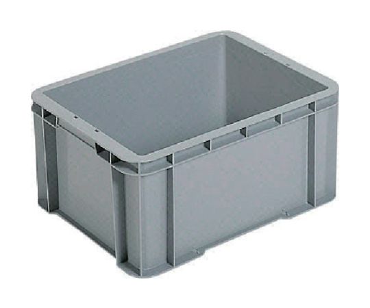 SANKO SK-28-2B-GLL Box Container #28-2 (28.6L, light gray, 476 x 360 x 223mm)