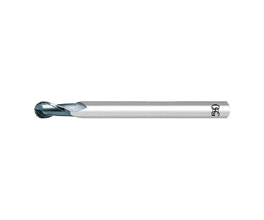 OSG DLC-EBD-R0.5 Carbide Ball End Mill (New DLC Coated, 2-Flute)