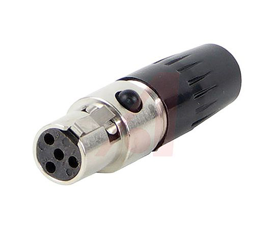 Switchcraft TA4FLX Switchcraft 4 Way Cable Mount XLR Connector (Female, Silver Plated Contacts, 125 VAC)