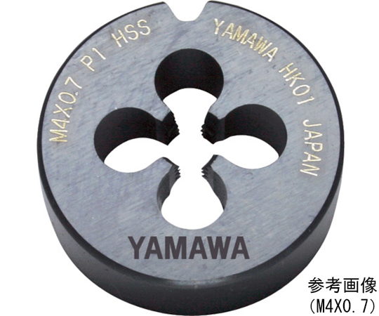YAMAWA MFG HS-D-16-M2X0.4 HSS Round Dies with Automatic Lathe for Stainless steels