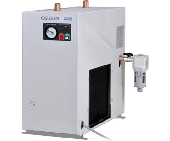 ORION ELECTRIC RAX8J-A1 Standard Refrigerated Air Dryer (RAX Small Series) (1.00/ 1.20m3/min, 0.2 - 0.98 MPa)