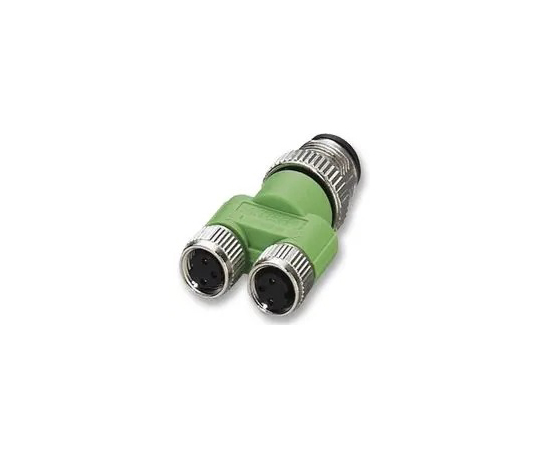 Đầu chia kiểu Y (M12 Plug TO2X M8 RCPT3P) PHOENIX CONTACT SAC-3P-M12Y/2XM 8FS